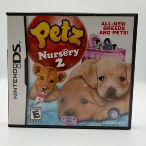 Petz Nursery 2 Nintendo DS Case ONLY No Game Ubisoft 2010
